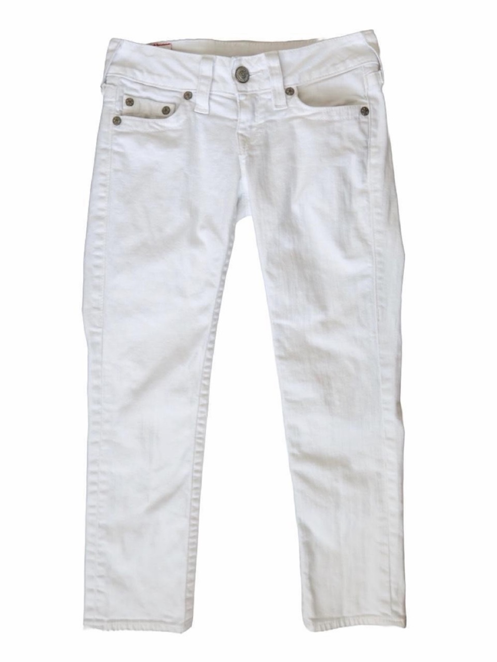 True Religion White Lizzy Jeans
